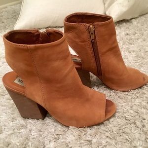 Steve Madden Peep-Toe Booties-Perfect for Fall!